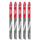 Milwaukee 48-00-5503 12" 8 TPI TORCH™ with Carbide Teeth for Thick Metal SAWZALL® Blade (5 PK)