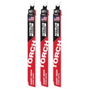 Milwaukee 48-00-5362 9" 8 TPI TORCH™ with NITRUS™ Carbide SAWZALL® Blade for Cast Iron (3 PK)