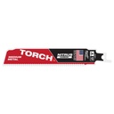 Milwaukee 48-00-6251 6" 10 TPI TORCH™ with NITRUS™ Carbide Teeth SAWZALL® Blade for Conduit and Strut (1 PK)