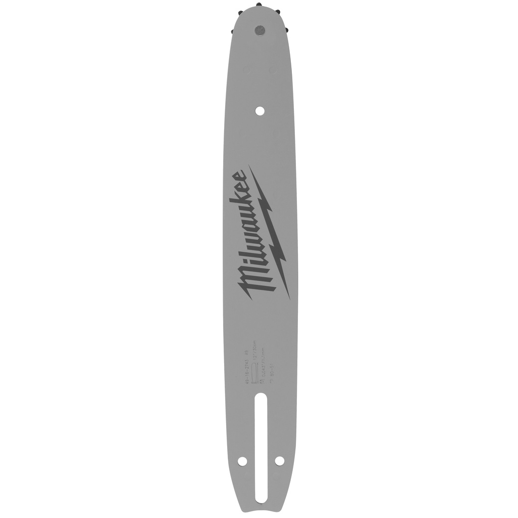 Milwaukee 49-16-2743 12" .325" LOW PROFILE™ Pitch, .043" Gauge Guide Bar