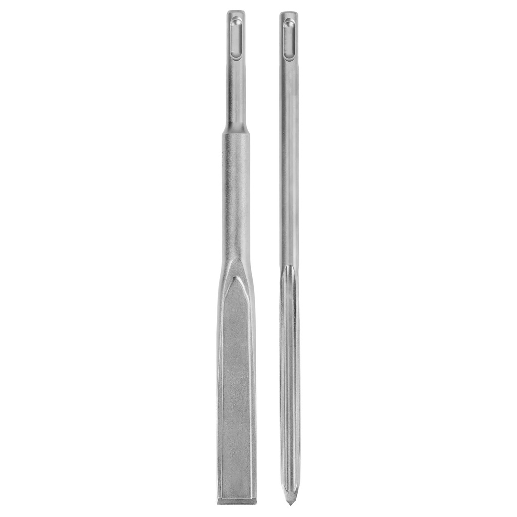 Milwaukee 48-62-6080 SDS Plus SLEDGE™ Bull Point & Flat Chisel (2 PK)