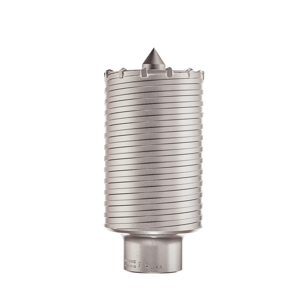 Milwaukee 48-20-5472 3-1/8" X 22" One Piece Spline Core Bit