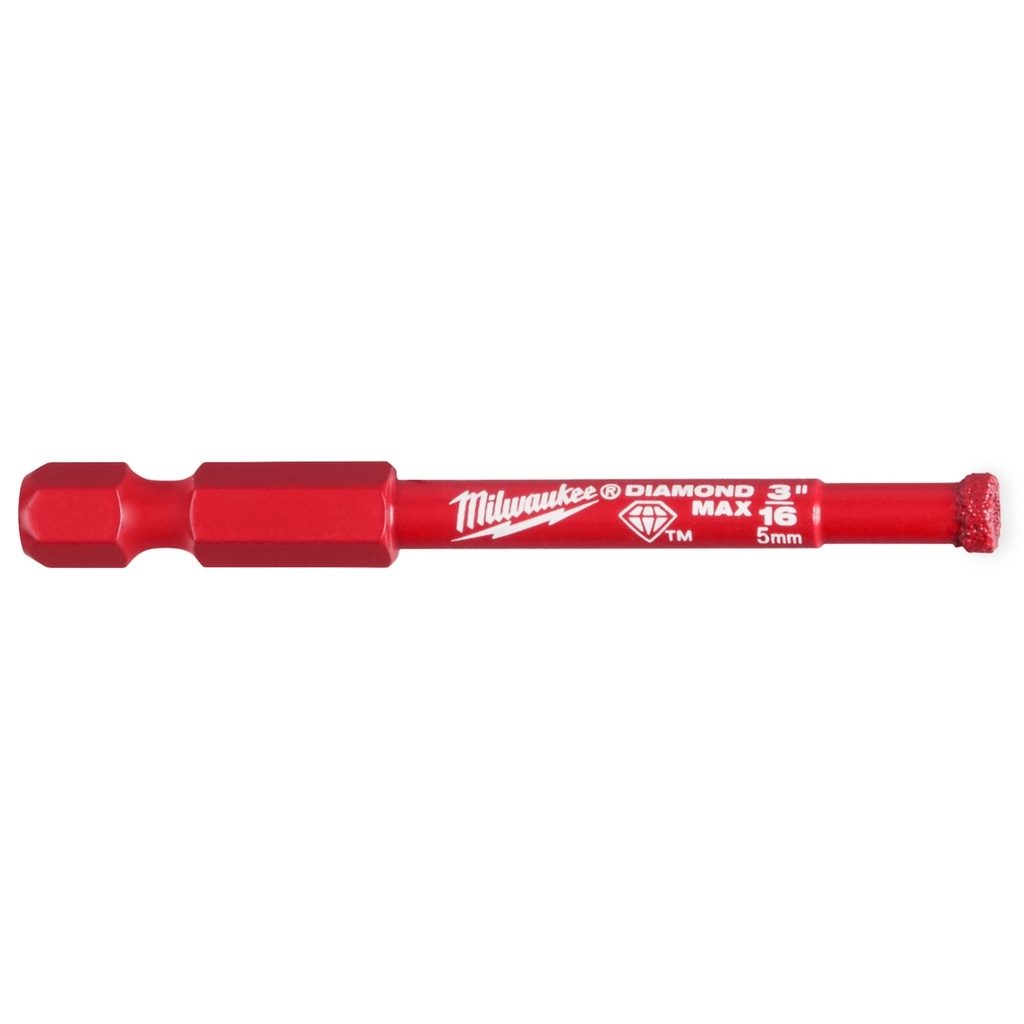 Milwaukee 49-56-0503 Milwaukee® 3/16" Diamond Max™ Hole Saw Bit