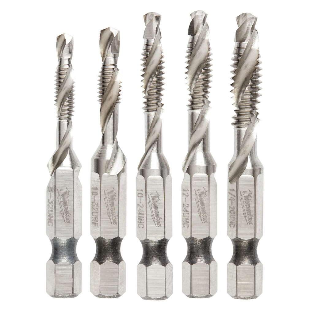 Milwaukee 48-89-4874 5PC SHOCKWAVE™ Impact Duty Drill and Tap Bit Set