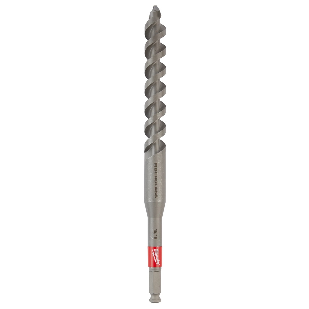 Milwaukee 48-13-7709 SHOCKWAVE™ Impact Duty 15/16"x12" Lineman's Fiberglass Drill Bit