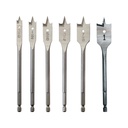 Milwaukee 49-22-0071 Flat Boring Bit 6" Universal Set - 6PC