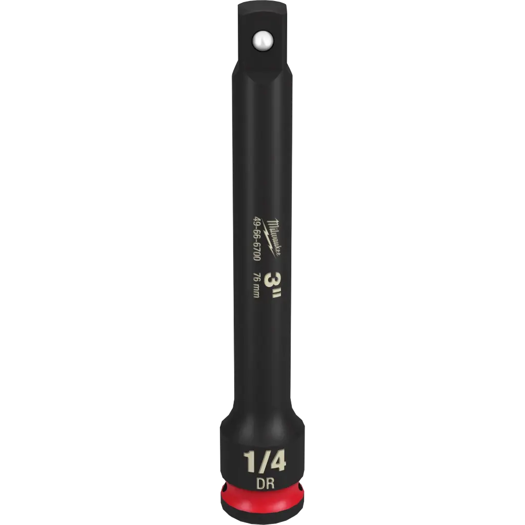 Milwaukee 49-66-6700 SHOCKWAVE™ Impact Duty 1/4" Drive 3" Extension