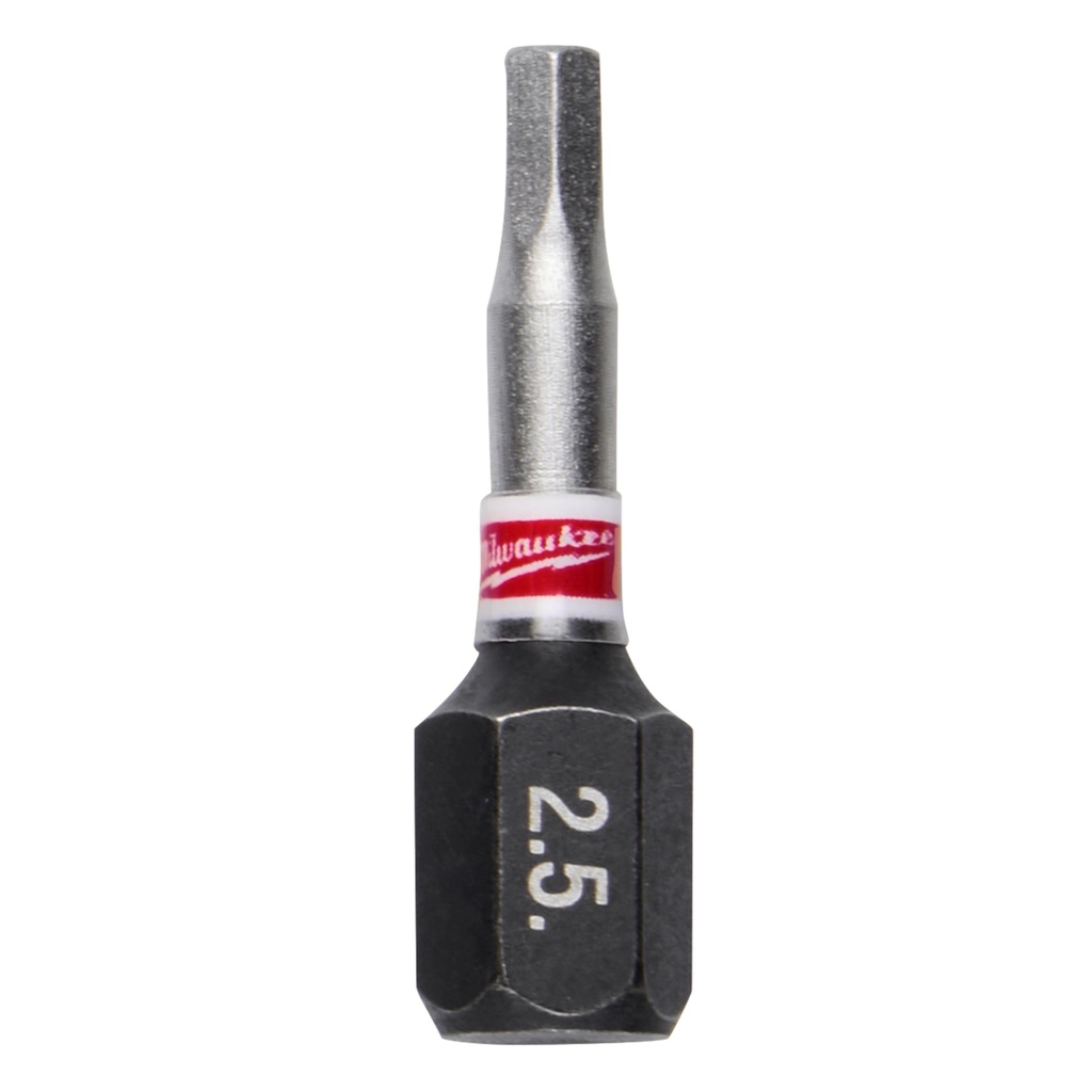 Milwaukee 48-32-4724 SHOCKWAVE™ Impact Duty 1" Hex 2.5MM Insert Bits Bulk 25
