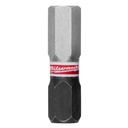 Milwaukee 48-32-4709 SHOCKWAVE™ Impact Duty 1" Hex 1/4" Insert Bits Bulk 25