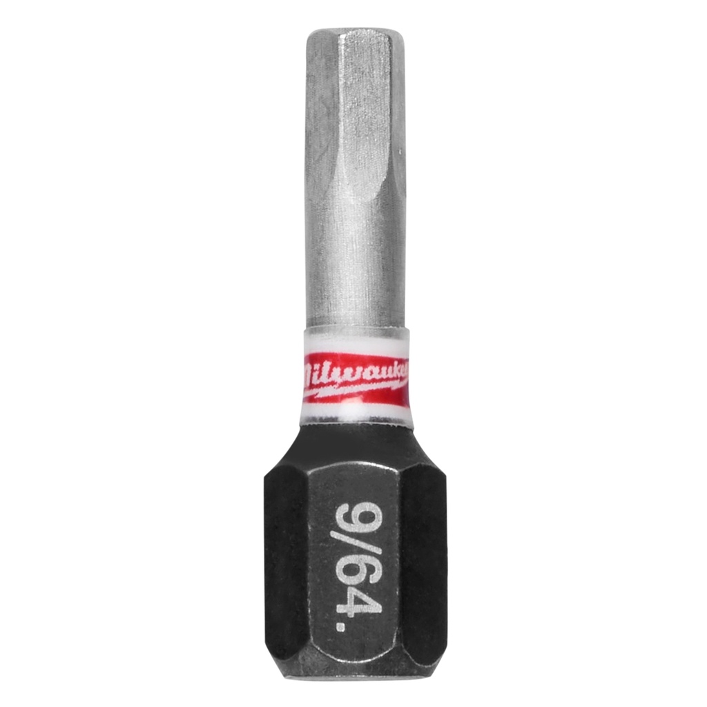 Milwaukee 48-32-4705 SHOCKWAVE™ Impact Duty 1" Hex 9/64" Insert Bits Bulk 25