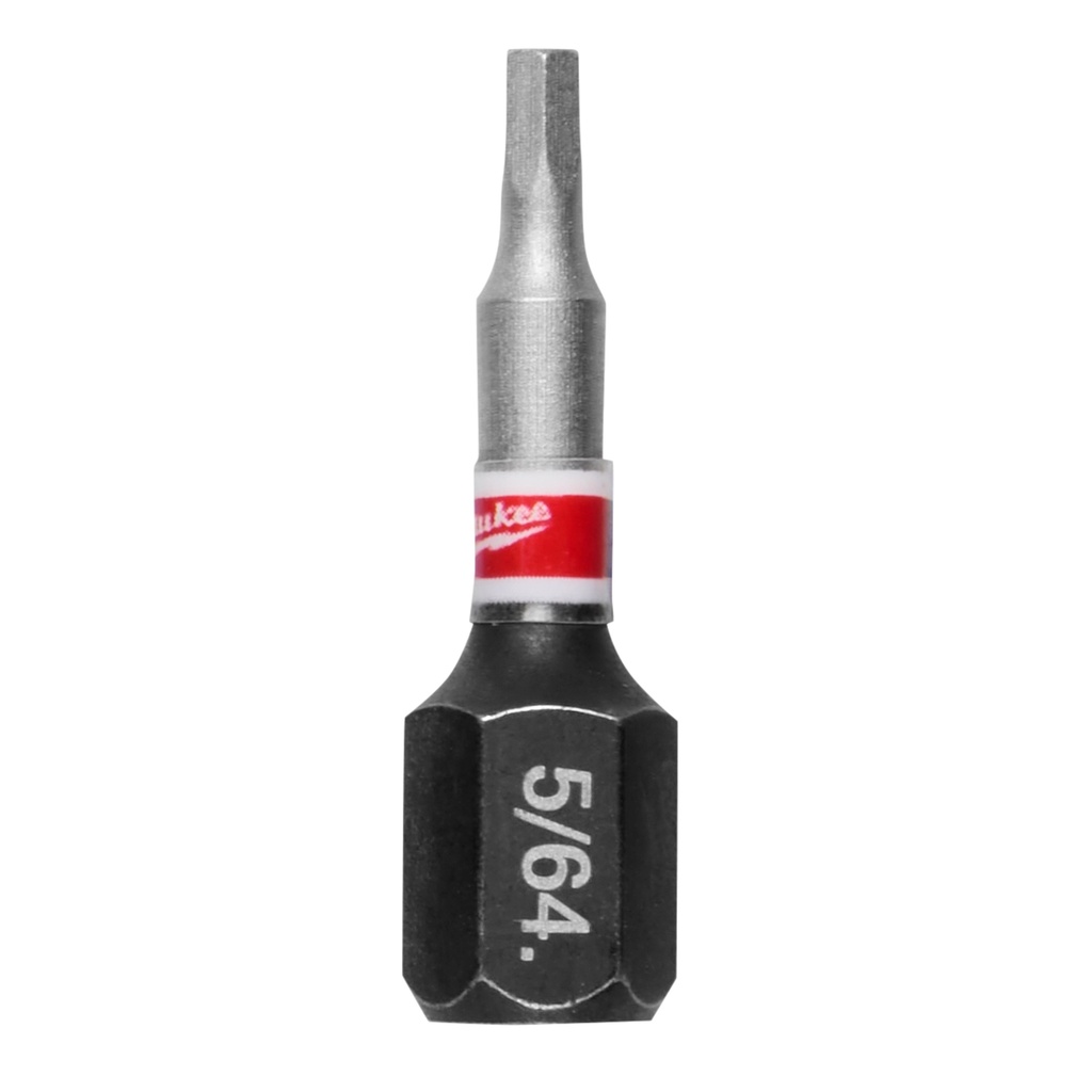 Milwaukee 48-32-4701 SHOCKWAVE™ Impact Duty 1" Hex 5/64" Insert Bits Bulk 25