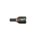Milwaukee 49-66-4716 SHOCKWAVE™ Impact Duty 7/16” x 1" Insert Magnetic Nut Driver Bulk 10