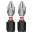 Milwaukee 48-32-4880 SHOCKWAVE™ Impact Duty 1" Phillips #1 Insert Bits Bulk 250