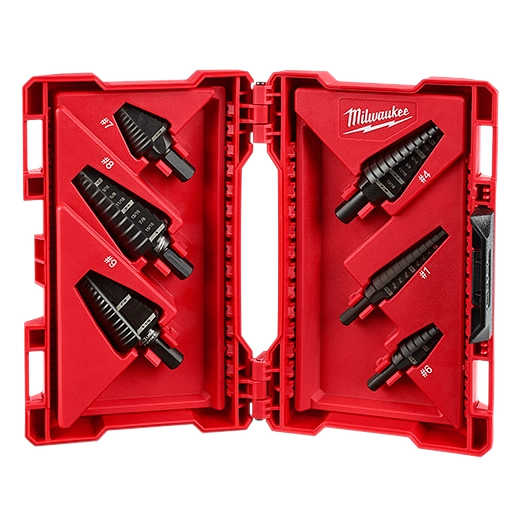 Milwaukee 48-89-9224 Step Drill Bit Set - 6PC