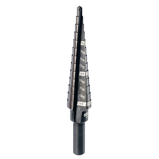 Milwaukee 48-89-9209 #9 Step Drill Bit, 7/8" & 1-1/8"