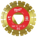 Milwaukee 49-93-7265 Yellow 6” x .100” Diamond Blade for Green Concrete