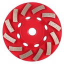 Milwaukee 49-93-7780 4" DIAMOND MAX™ Turbo Diamond Cup Wheel - 12 Segment
