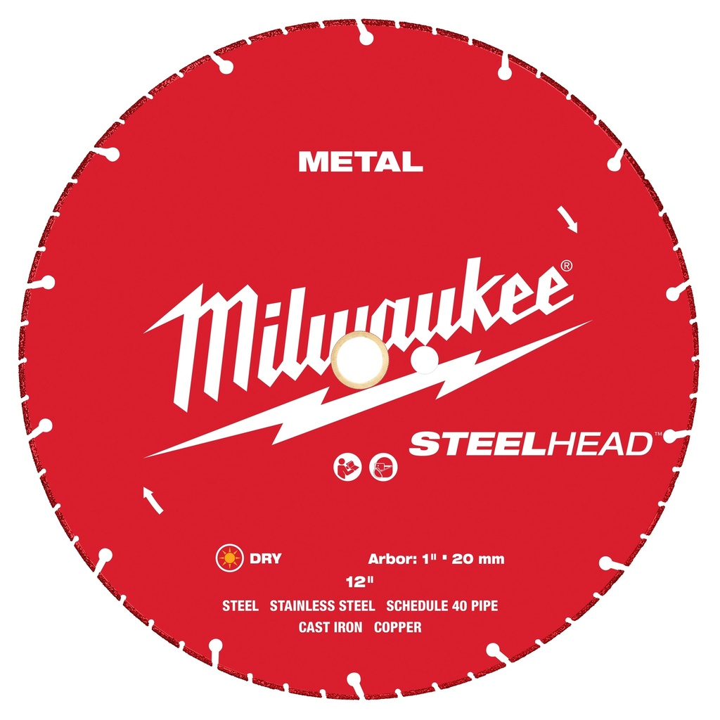 Milwaukee 49-93-7835 12” STEELHEAD™ Metal Cutting Diamond Blade