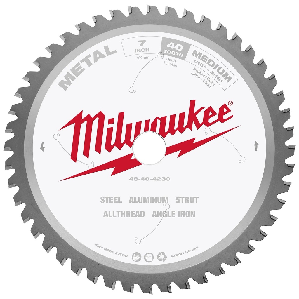 Milwaukee 48-40-4215 5-7/8" Metal Cutting Circular Saw Blade
