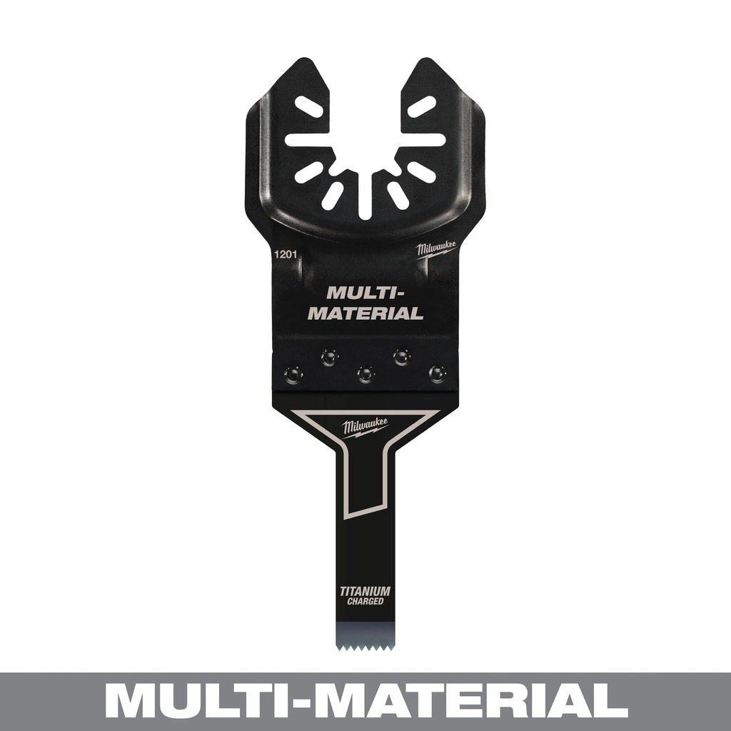 Milwaukee 49-25-1201 3/8” Bi-Metal Multi-Material Universal Fit Oscillating Multi-Tool Blade (1 PK)