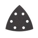 Milwaukee 49-25-2080 3-1/2” 80 Grit Triangle Sandpaper (6 PK)