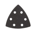 Milwaukee 49-25-2060 3-1/2” 60 Grit Triangle Sandpaper (6 PK)