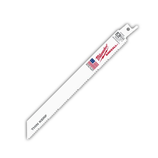 Milwaukee 48-01-7093 8" 8/12 TPI SAWZALL® Blade for Multi-Material Bulk 100