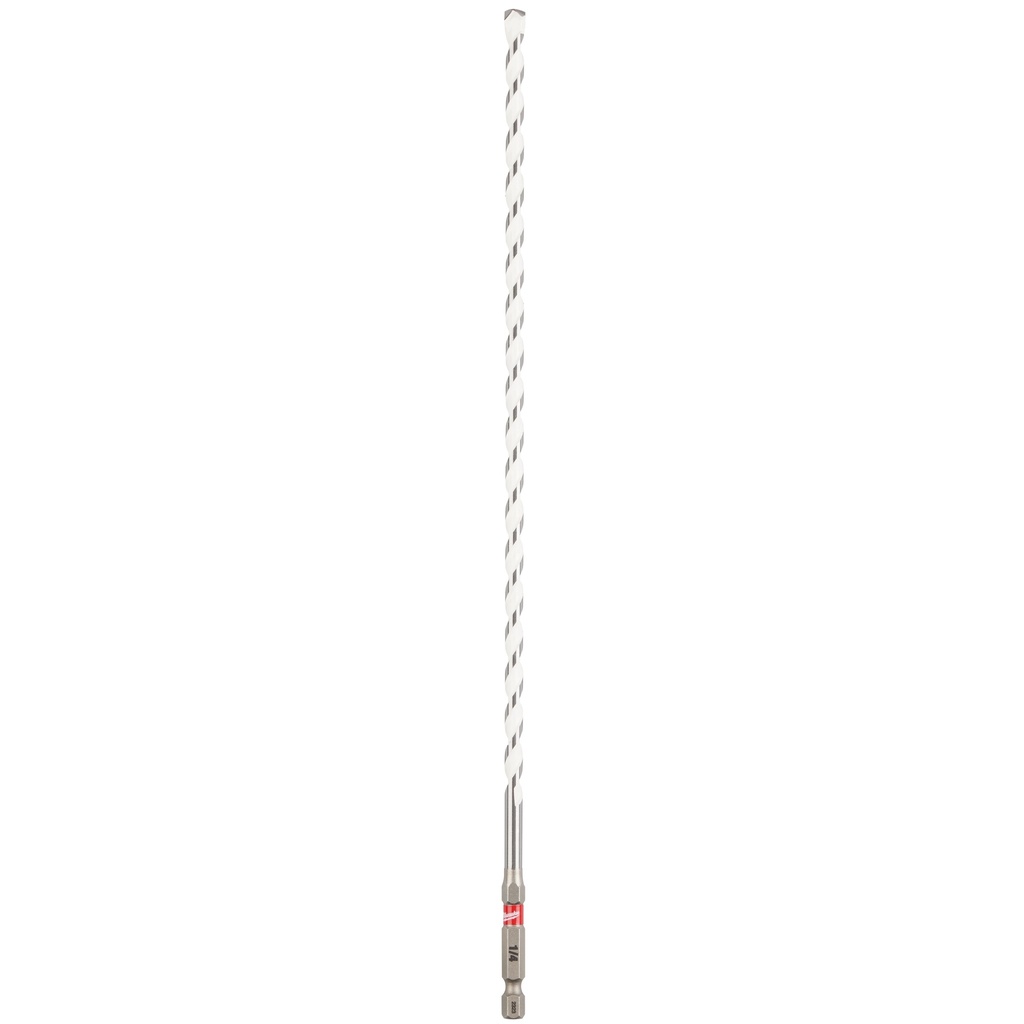 Milwaukee 48-20-8887 1/4" x 10" x 12" SHOCKWAVE™ Impact Duty Carbide Multi-Material Drill Bit