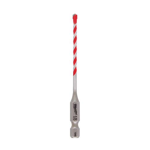 Milwaukee 48-20-9111 1/4" x 4" x 6" SHOCKWAVE™ Impact Duty Carbide Hammer Drill Bits Bulk 25