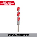 Milwaukee 48-20-9047 7/8" x 4" x 6" Carbide Hammer Drill Bit with POWER TIP™