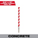 Milwaukee 48-20-9046 3/4" x 10" x 12" Carbide Hammer Drill Bit with POWER TIP™