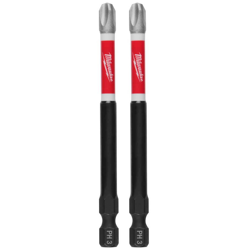 Milwaukee 48-32-4664 SHOCKWAVE™ Impact Duty 3-1/2" PH3 Bit (2 PK)