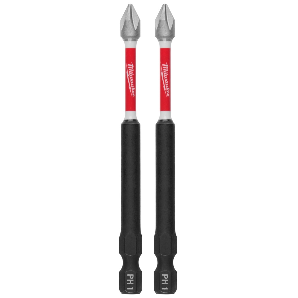 Milwaukee 48-32-4660 SHOCKWAVE™ Impact Duty 3-1/2" PH1 Bit (2 PK)