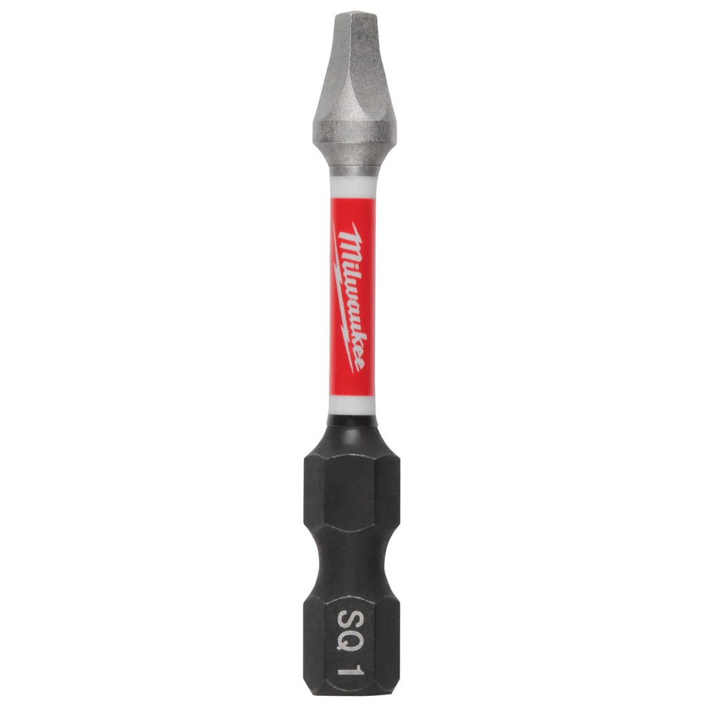 Milwaukee 48-32-4671 SHOCKWAVE™ Impact Duty 2" Square Recess #1 Power Bits (5 PK)