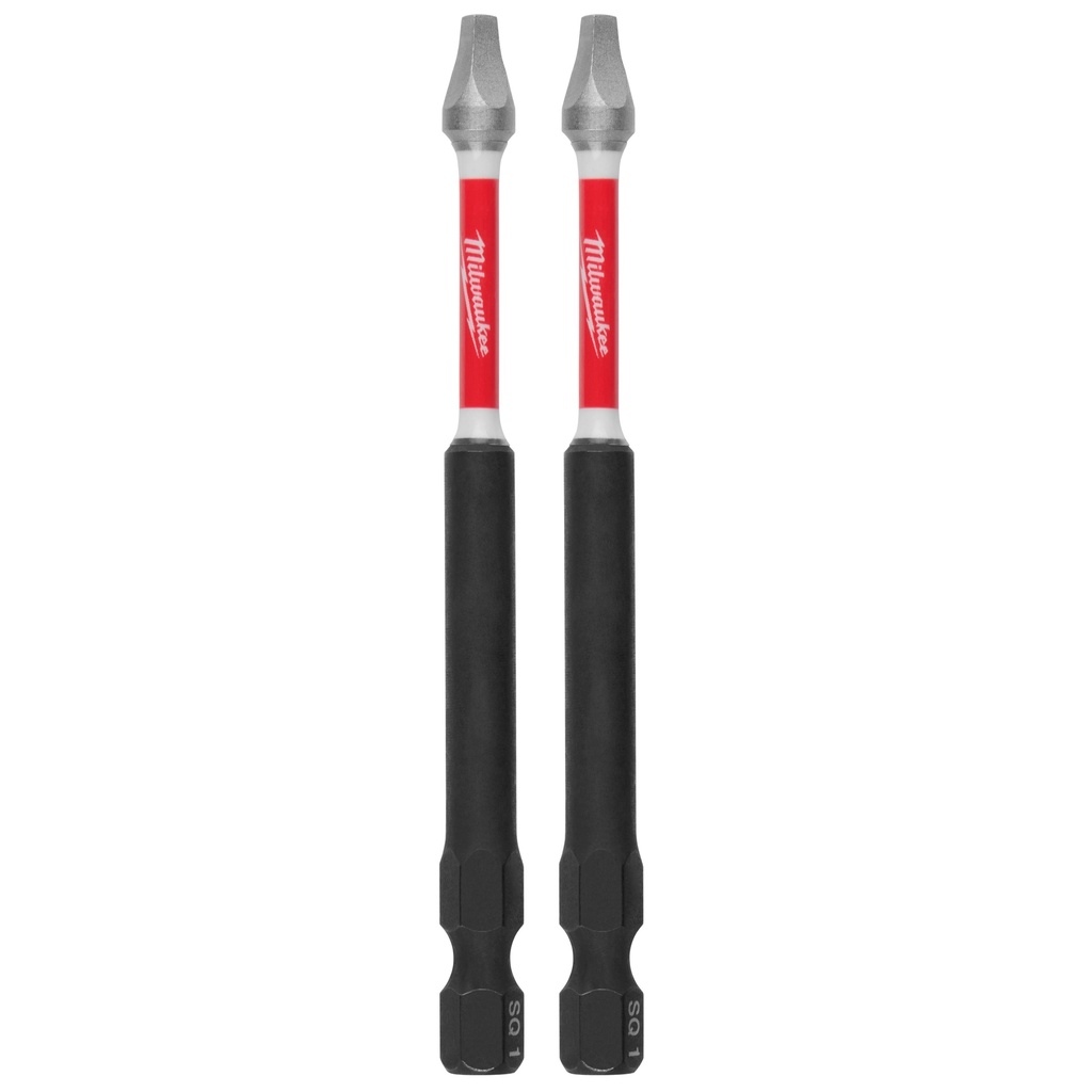Milwaukee 48-32-4670 SHOCKWAVE™ Impact Duty 3-1/2" SQ1 Bit (2 PK)