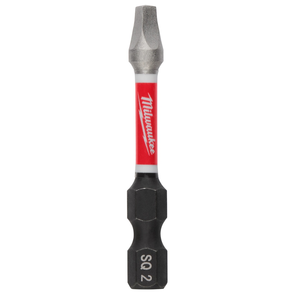Milwaukee 48-32-4606 SHOCKWAVE™ Impact Duty 2" Square Recess #2 Power Bits (5 PK)