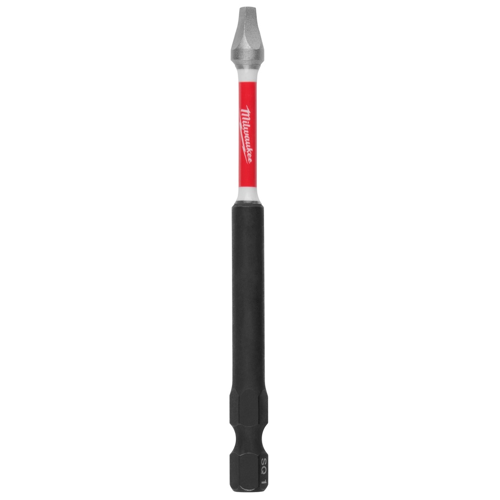 Milwaukee 48-32-4575 SHOCKWAVE™ Impact Duty 3-/12" Square Recess #1 Power Bits (5 PK)