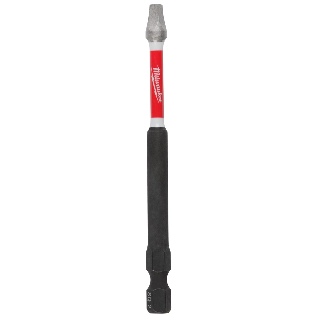 Milwaukee 48-32-4574 SHOCKWAVE™ 3-1/2” Impact Square Recss #2 Power Bit (5 PK)