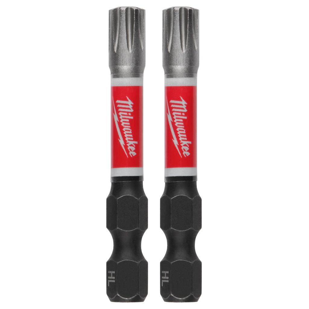 Milwaukee 48-32-4648 SHOCKWAVE™ Impact Duty 2" Specialty Wood Screws Power Bits (2 PK)