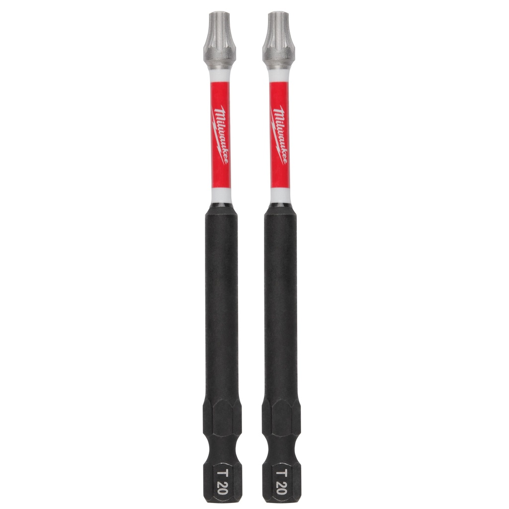Milwaukee 48-32-4395 SHOCKWAVE™ Impact Duty 3-1/2" TORX® T20 Power Bits (25 PK)
