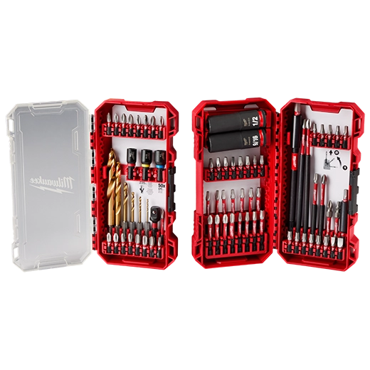 Milwaukee 48-32-4098 75 PC SHOCKWAVE™ Impact Duty Drill, Drive & Fasten Set 
