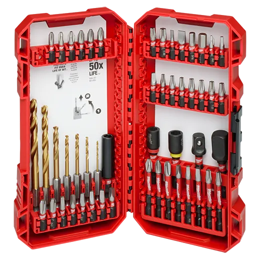 Milwaukee 48-32-4013 50PC SHOCKWAVE™ Impact Duty Drill & Drive Set – 50PC