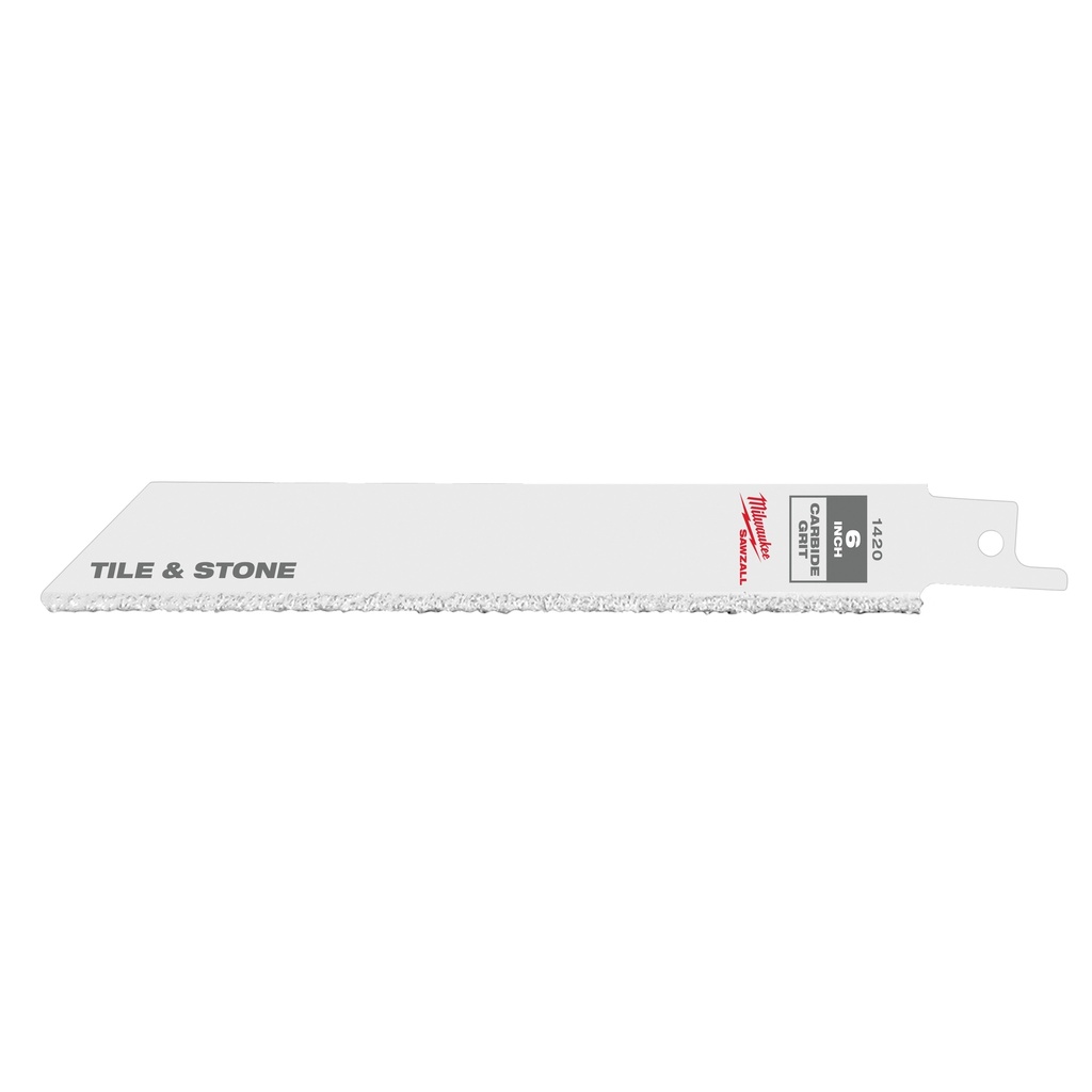 Milwaukee 48-01-6420 6" Carbide Grit SAWZALL® Blade (50 Pk)