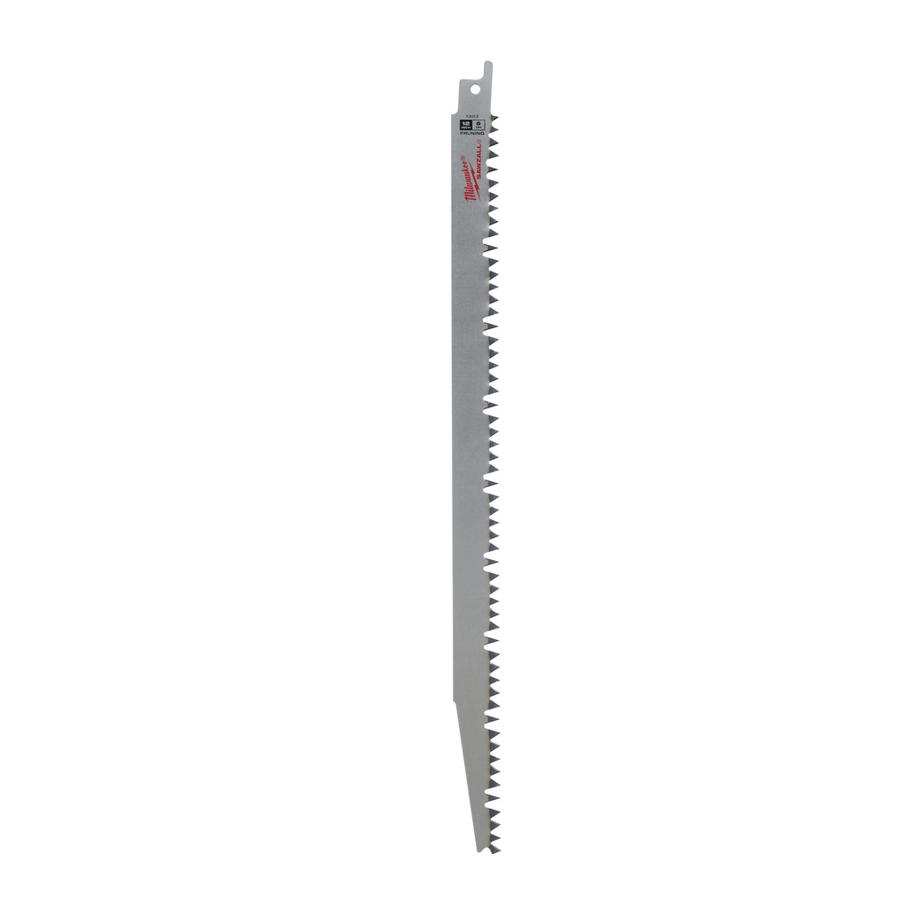 Milwaukee 48-00-1303 12" 5 TPI Fleam Ground Pruning SAWZALL® Blade for Clean Wood (5 PK)