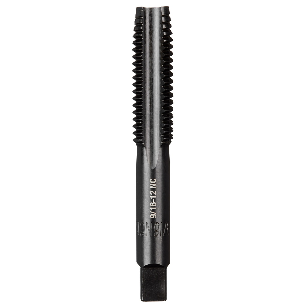 Milwaukee 49-57-5165 9/16"-12 NC Straight Flute Plug Tap