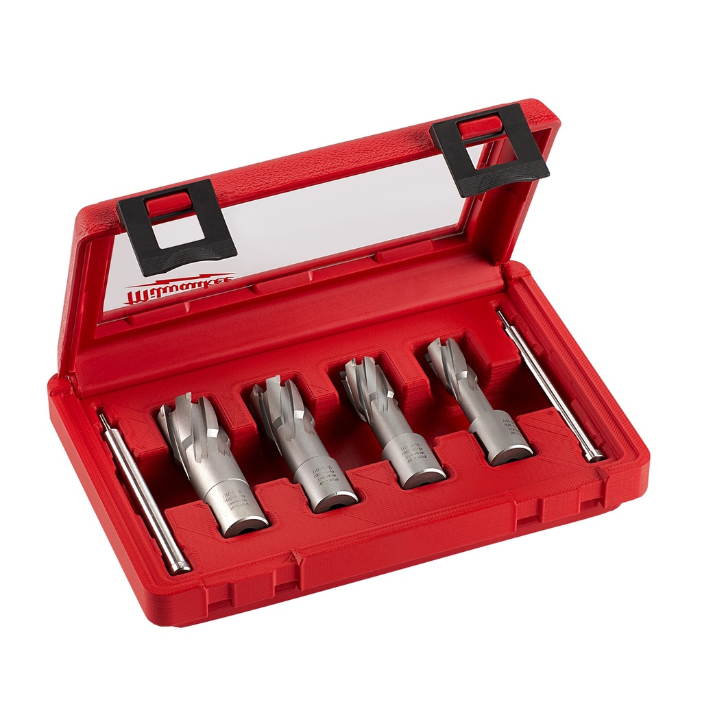 Milwaukee 49-22-8430 4PC 1-3/8" TCT Annular Cutter Kit