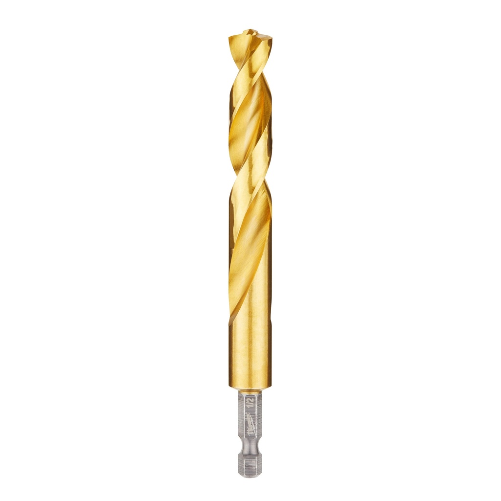 Milwaukee 48-89-4629 1/2" SHOCKWAVE™ Impact Duty RED HELIX™ Titanium Drill Bit