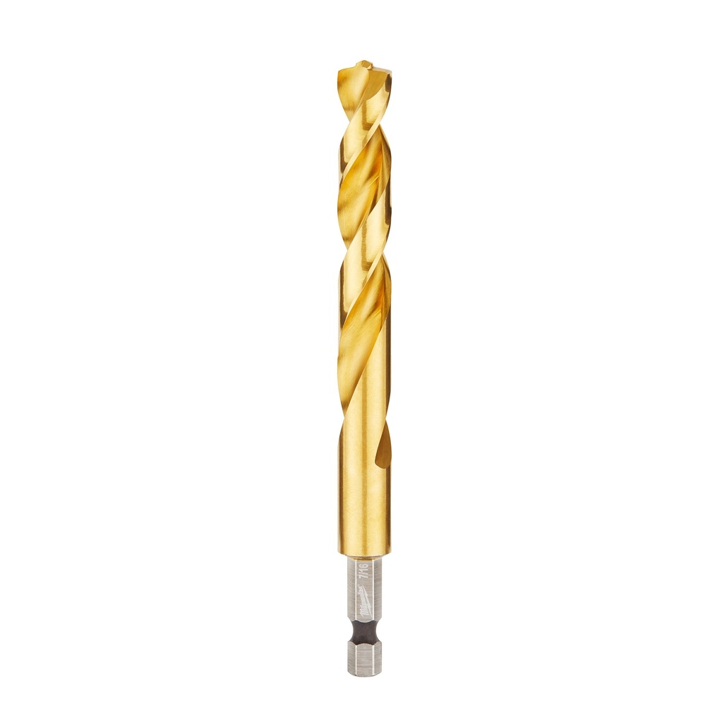Milwaukee 48-89-4625 7/16" SHOCKWAVE™ Impact Duty RED HELIX™ Titanium Drill Bit