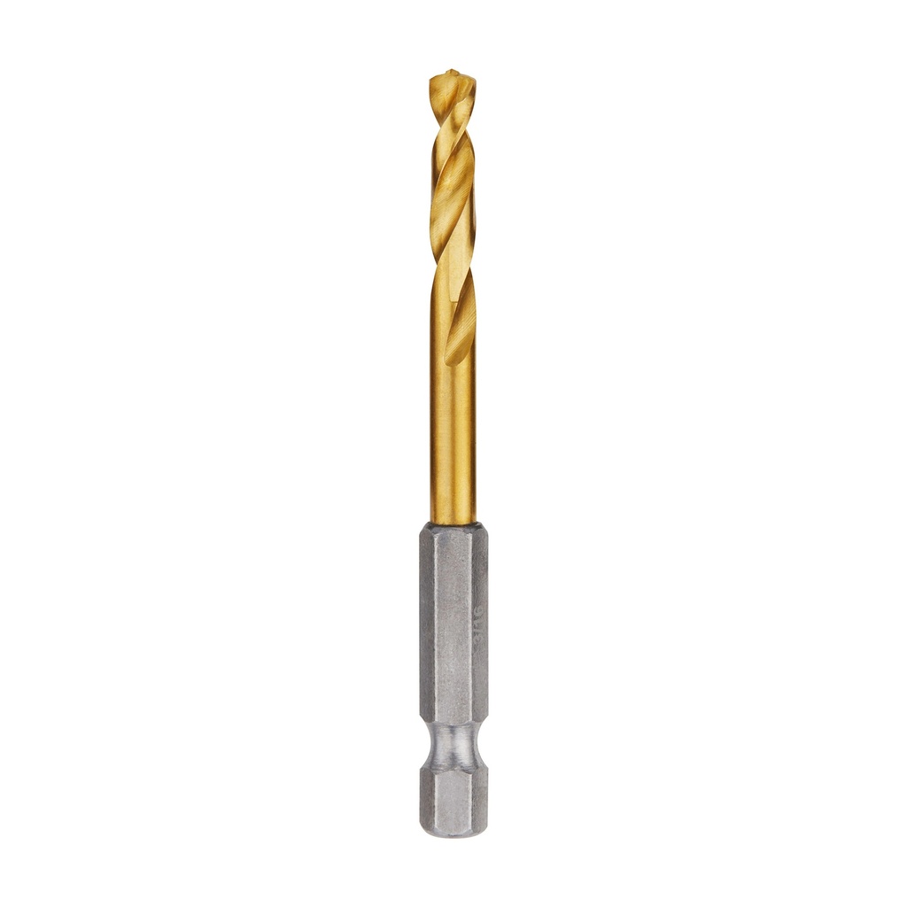 Milwaukee 48-89-4609 3/16" SHOCKWAVE™ Impact Duty RED HELIX™ Titanium Drill Bit