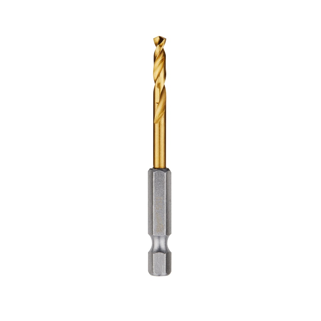 Milwaukee 48-89-4607 5/32" SHOCKWAVE™ Impact Duty RED HELIX™ Titanium Drill Bit